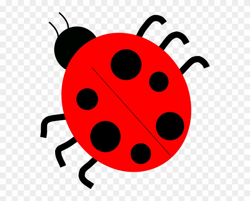 Ladybugs Clipart Red Ladybugs Clip Art At Clker Vector - Many Legs Does A Ladybug Have #45722