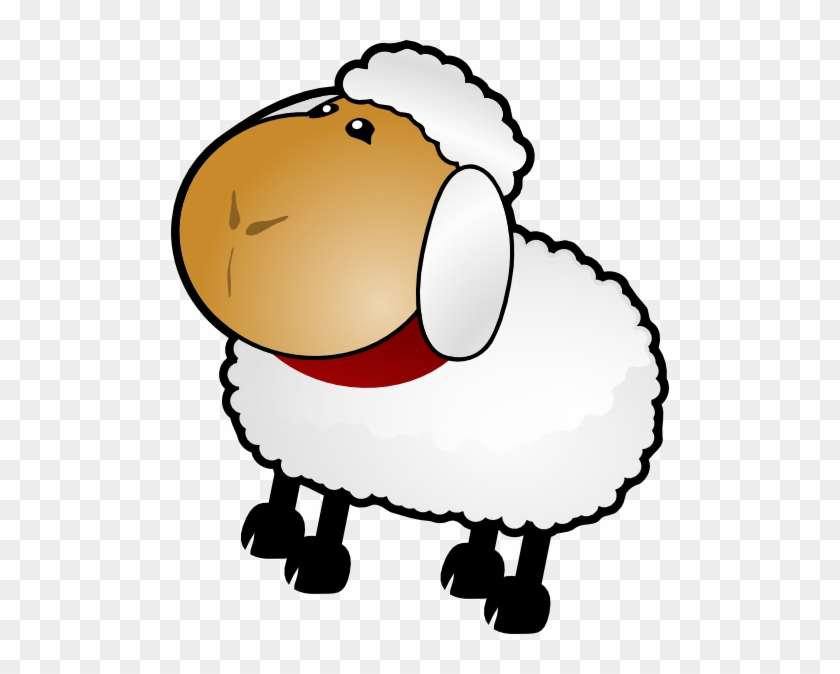 Free Clip Art Sheep Face - Sheep For Coloring #45746