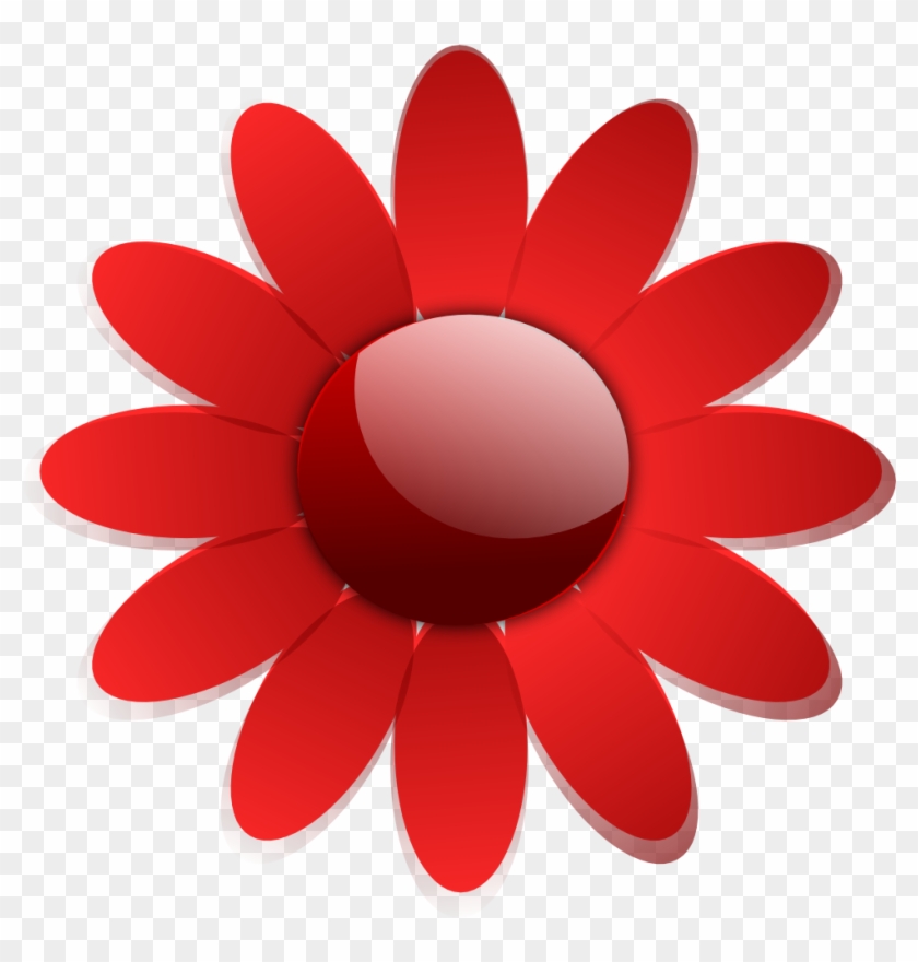 Valentine Flower Flora 1 3 Google 555px - Svg Flower Shape #45978