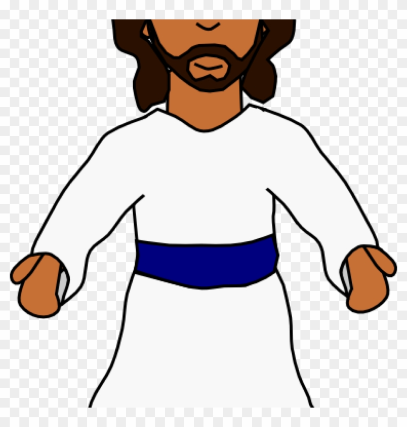 Jesus Clipart Jesus Clip Art Black And White Clipart - Jesus #46040