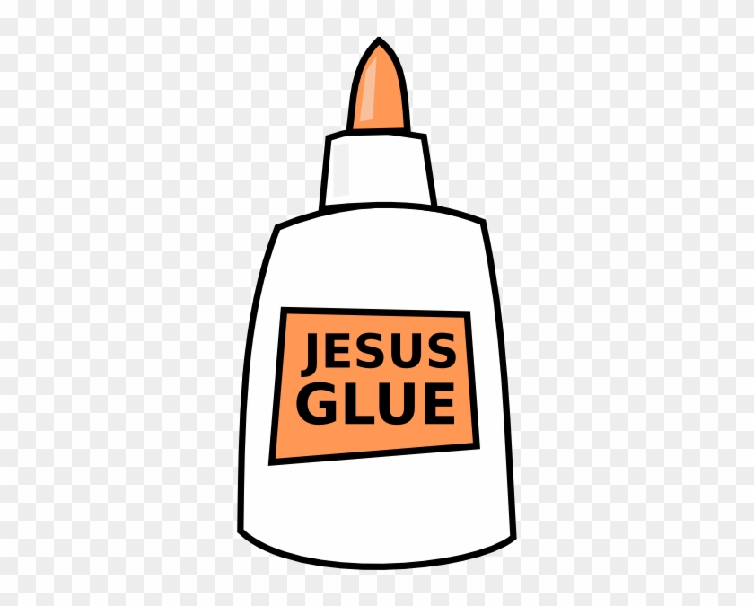 Jesus Glue Clip Art - Glue Clip Art #46056