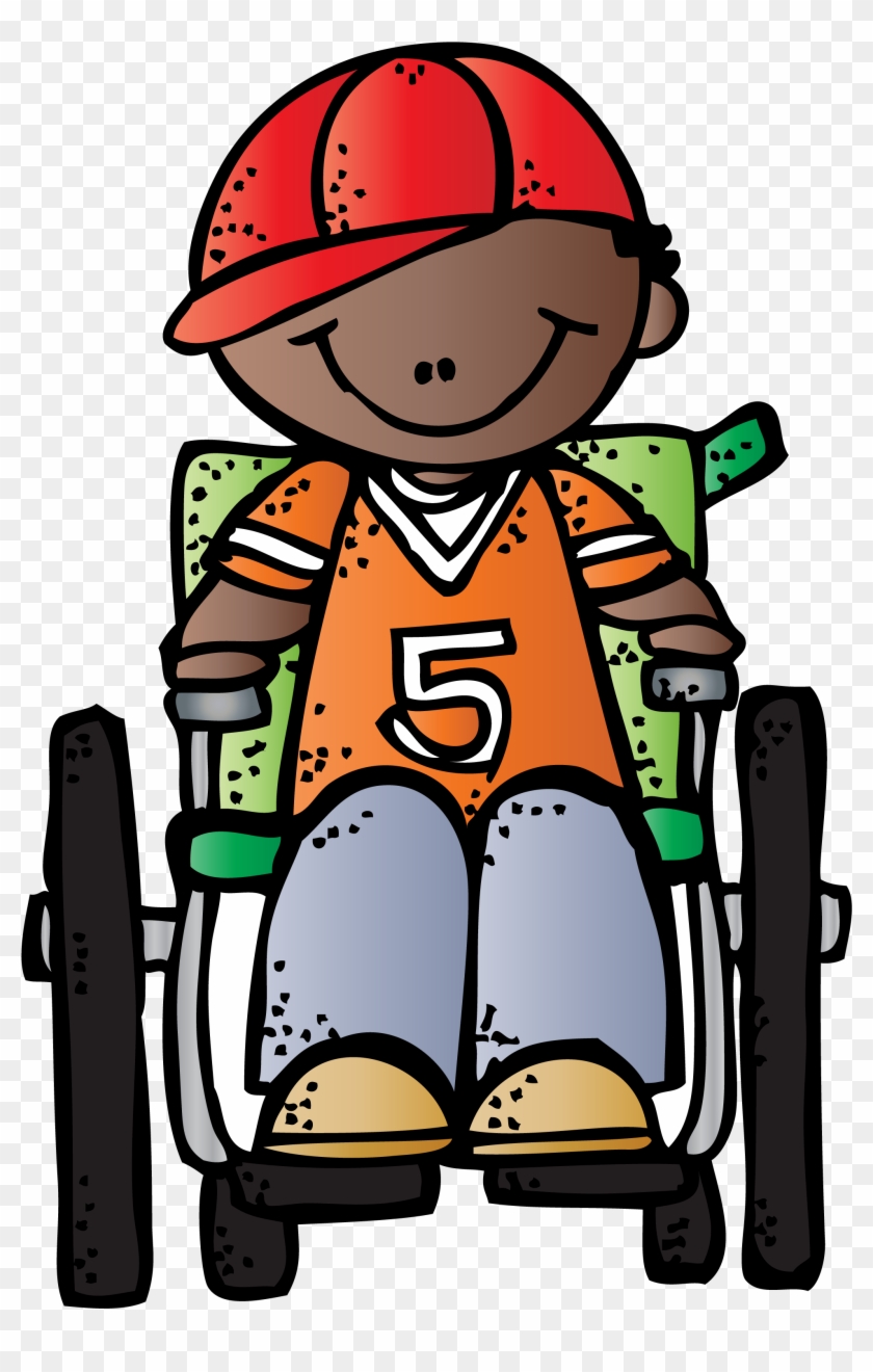 Lds Clipartschool - Wheelchair Boy Clipart #46069