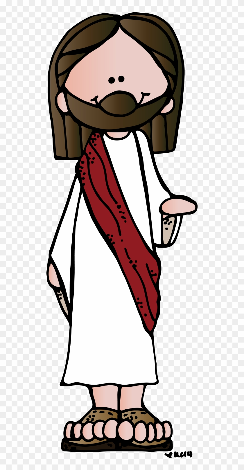 Melonheadz Jesus - Google Search - Dibujos De Jesus Bonitos - Free  Transparent PNG Clipart Images Download