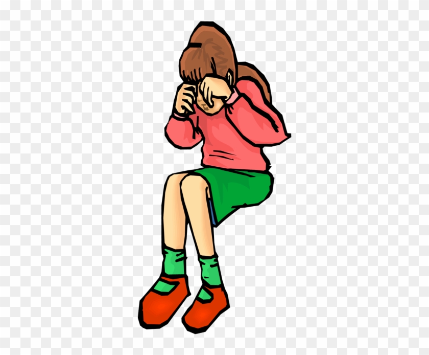 Crying Kid Clipart - Clipart Of Crying Girl #46183
