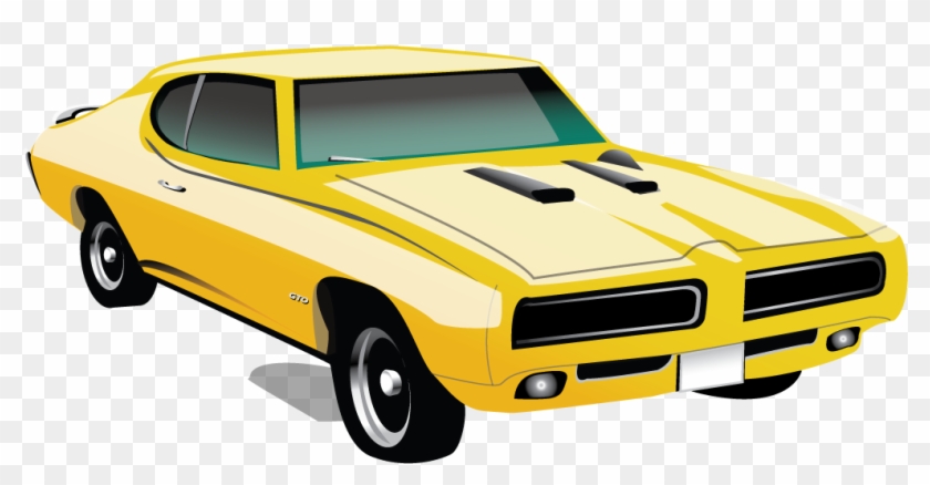 Muscle Car Pontiac Gto Icon Classic American Cars Iconset - Muscle Car Clipart Free #46378