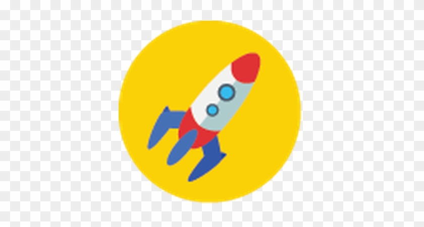 Yellow And Blue - Rocket Science Icon Transparent #46571