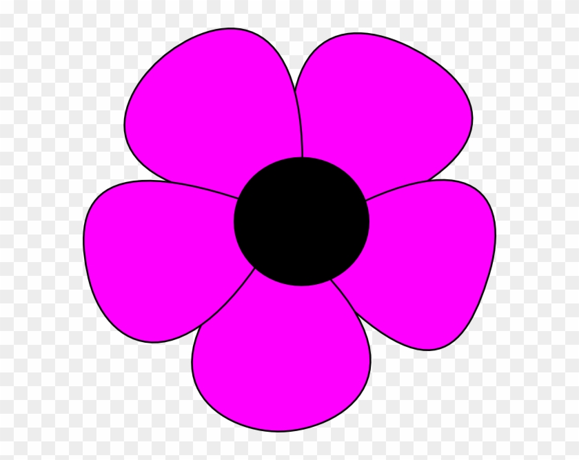 Flower Clipart Easy - Easy Flower Clipart #46582