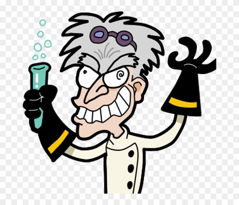 Mad Science Clipart Free - Scientist Transparent Background #46644