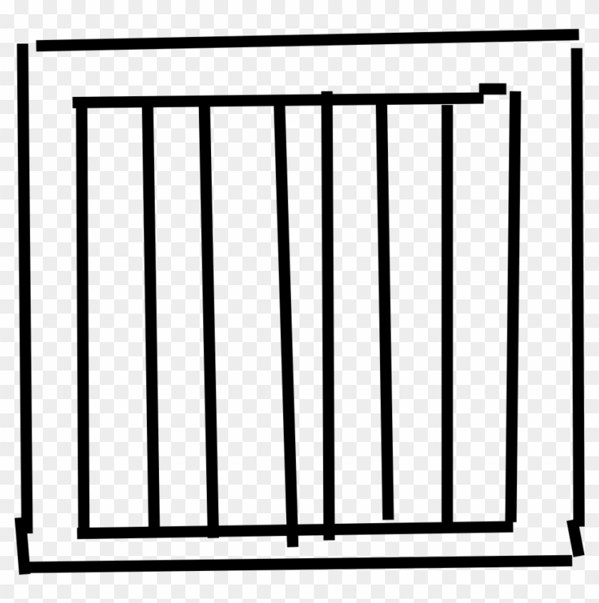 Big Image - Jail Bars Clipart #46725