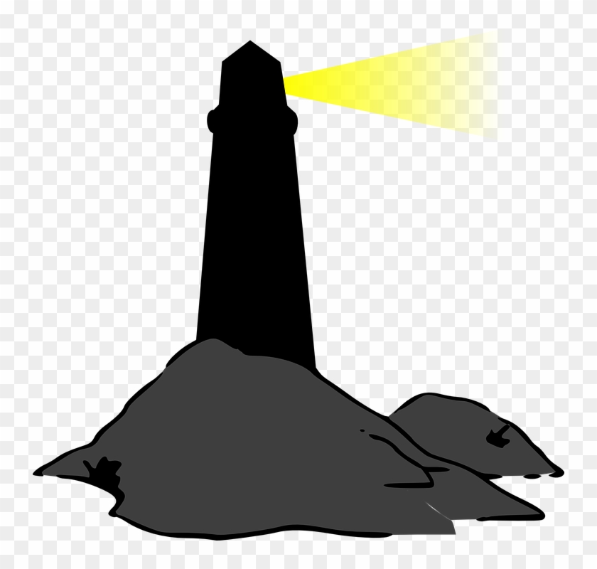 Lighthouse Silhouette Clip Art #46846