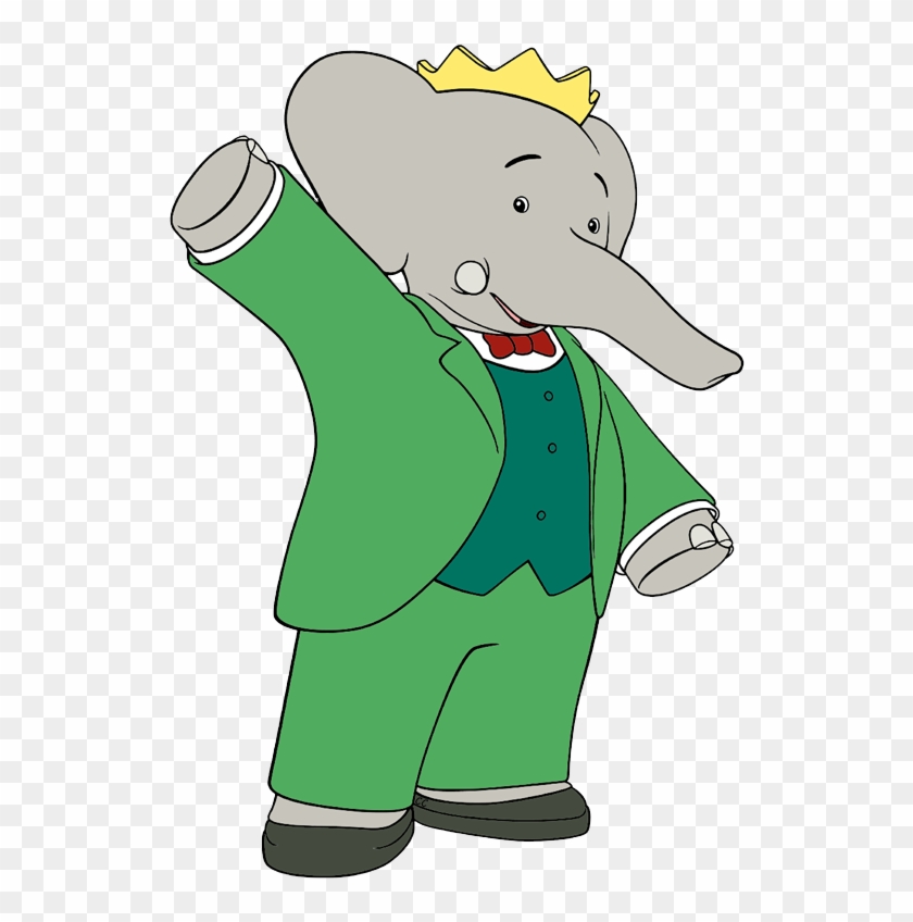 Babar Waving - Babar The Elephant #46986