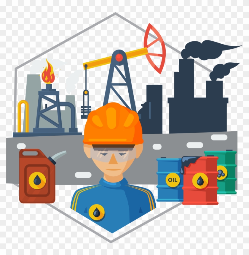 Electricity Clipart Petroleum Engineering - Oil And Gas Png #47101