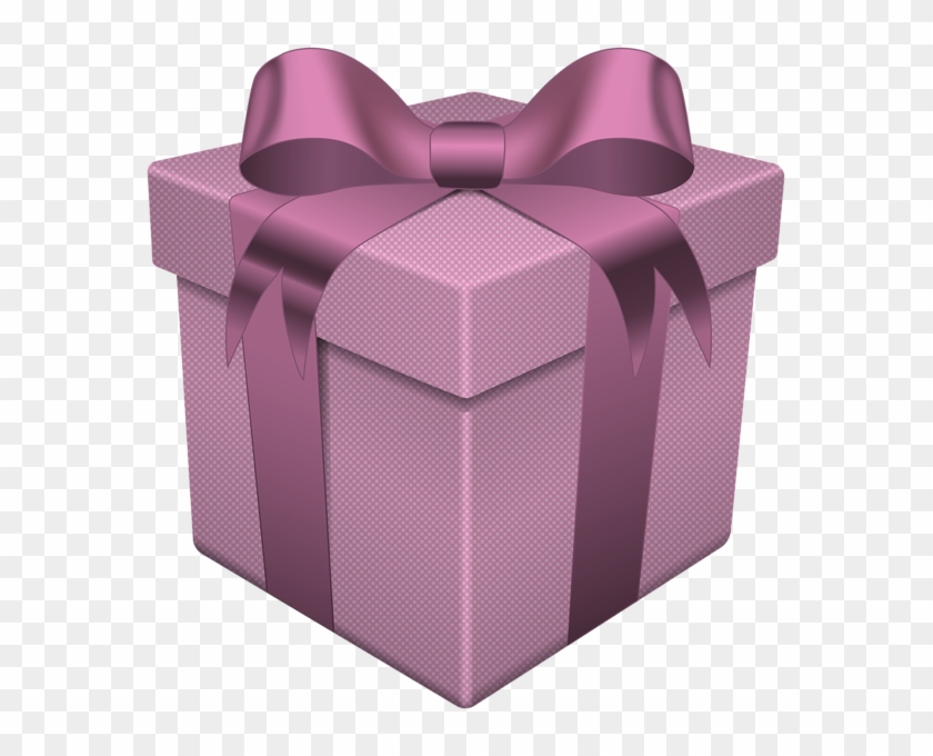 Gift Box Pink Transparent Png Clip Art - Transparent Pink Gift Box #47208