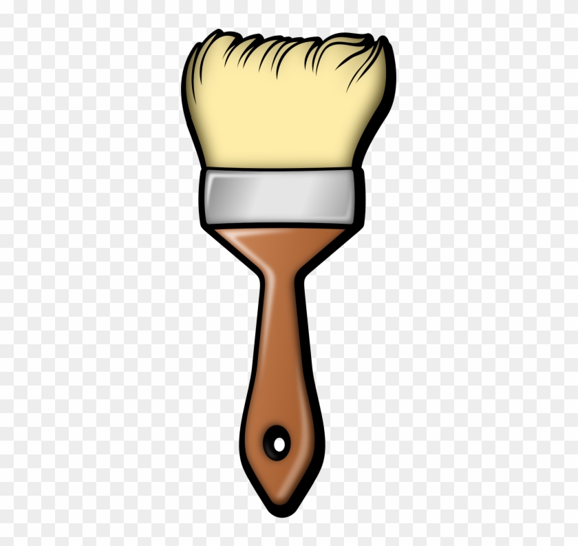 Brush Clip Art - Paint Brush Cut Out #47357