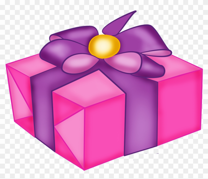 Present Clip Art Free Clipart Images Image - Pink And Purple Present #47408