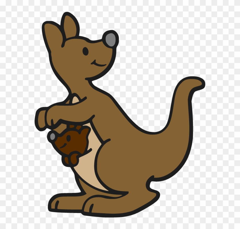 Beanie's Tag You're It - Kangaroo Cartoon #47416