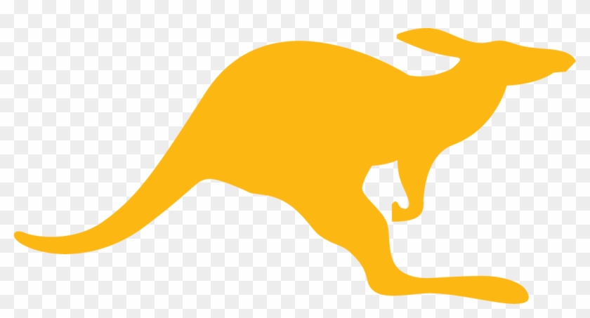 Gold - Eps Format - Yellow Kangaroo Logo #47438
