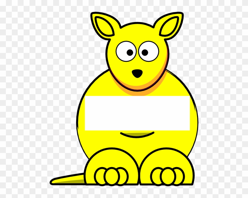 Yellow Sightword Kangaroo Clip Art - Cartoon Polar Bear #47504