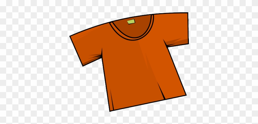Free To Use & Public Domain T - Orange Clothing Clip Art #47761