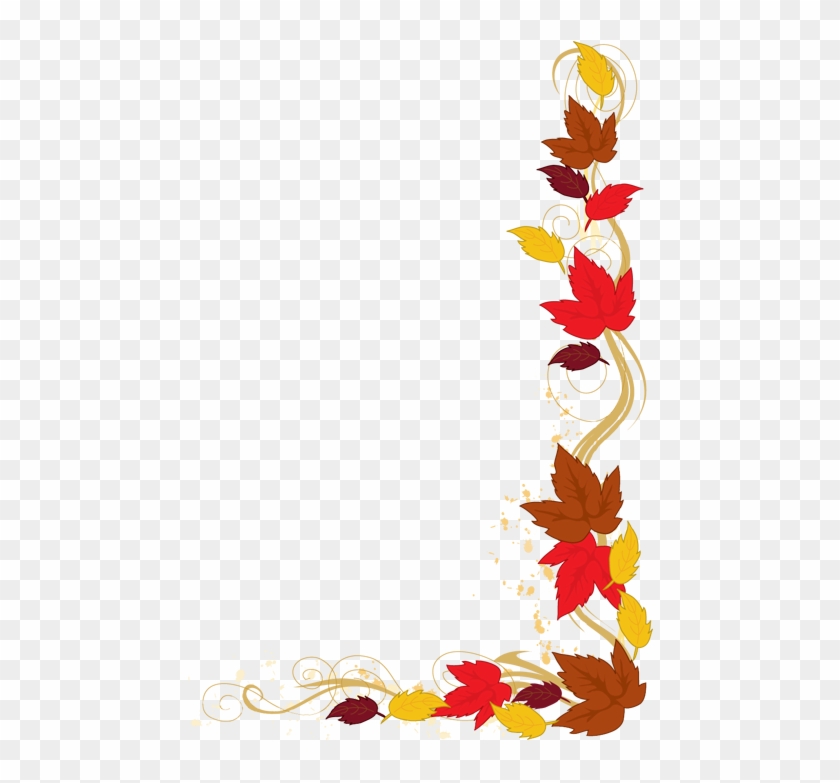 Clip Art Borders Autumn Leaves Clipart Panda Free Clipart - Autumn Border Transparent #47855