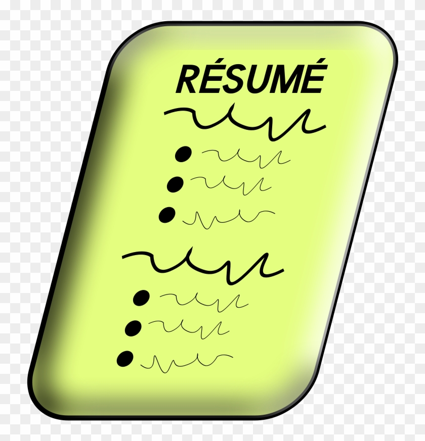 Book Clip Art Library Clipart Resume - Résumé Clipart #47971