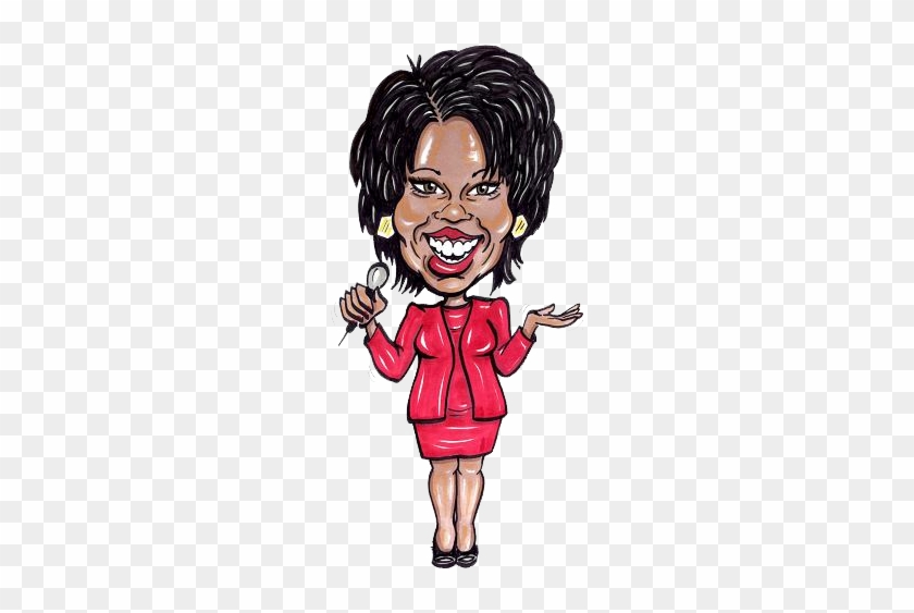 The Oprah Winfrey Show Cartoon Television Presenter - The Oprah Winfrey Show Cartoon Television Presenter #48009