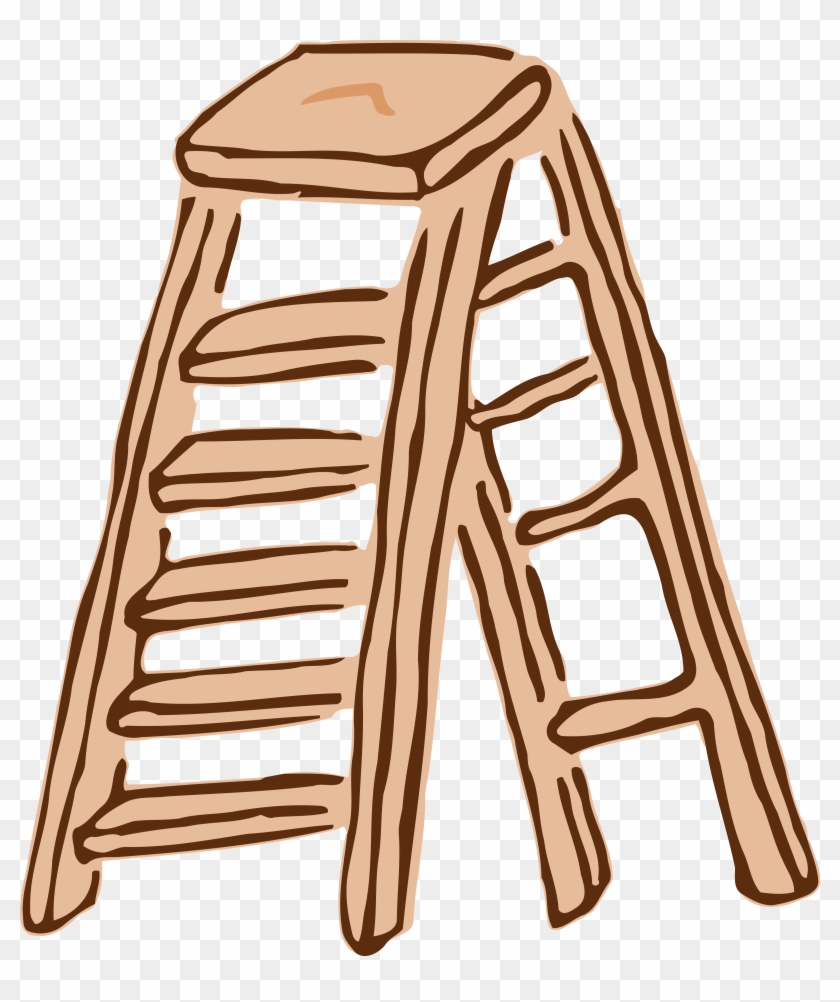 Free Clipart Of A Step Ladder - Ladder Clipart #48019