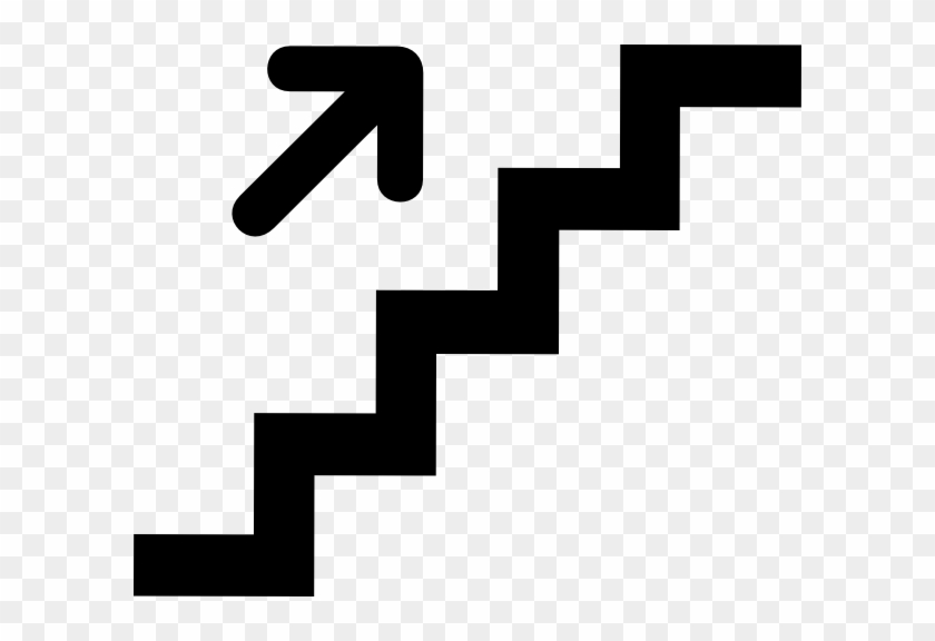 Stair Up Clip Art At Clker - Up Clipart #48077