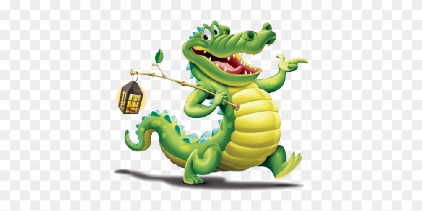 Alligator Clipart Funny - Crocodiles And Alligators Cartoon #48125