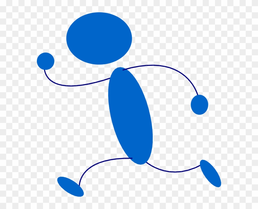 Running Stick People Clipart - Running Clip Art #48155