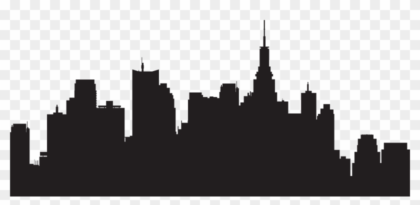 New York City Silhouette Skyline #48206