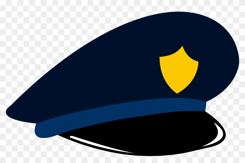 Authority - Clipart - Cartoon Police Hat #48296