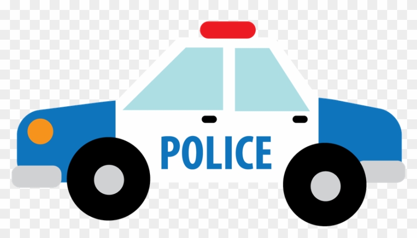 Say Hello - Carro De Policia Desenho Png #48313