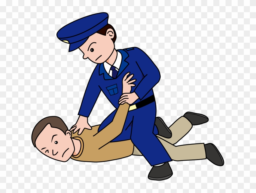 Police Man Clipart - Arrest Clipart #48355