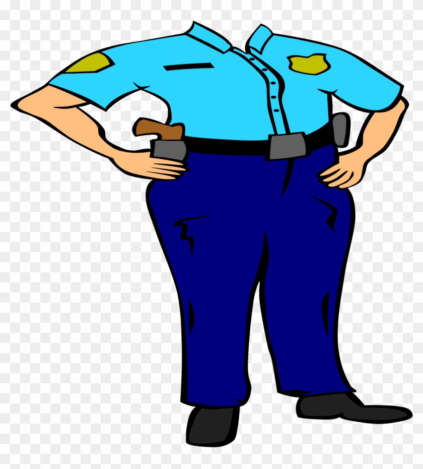 Police Man Drawing Clipart Best - Police Clip Art #48382