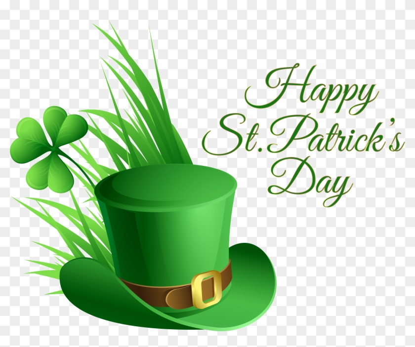 Rosa, Hat, Green St Patrick Day Clip Art Png Images - San Patrick Day 2018 #48413