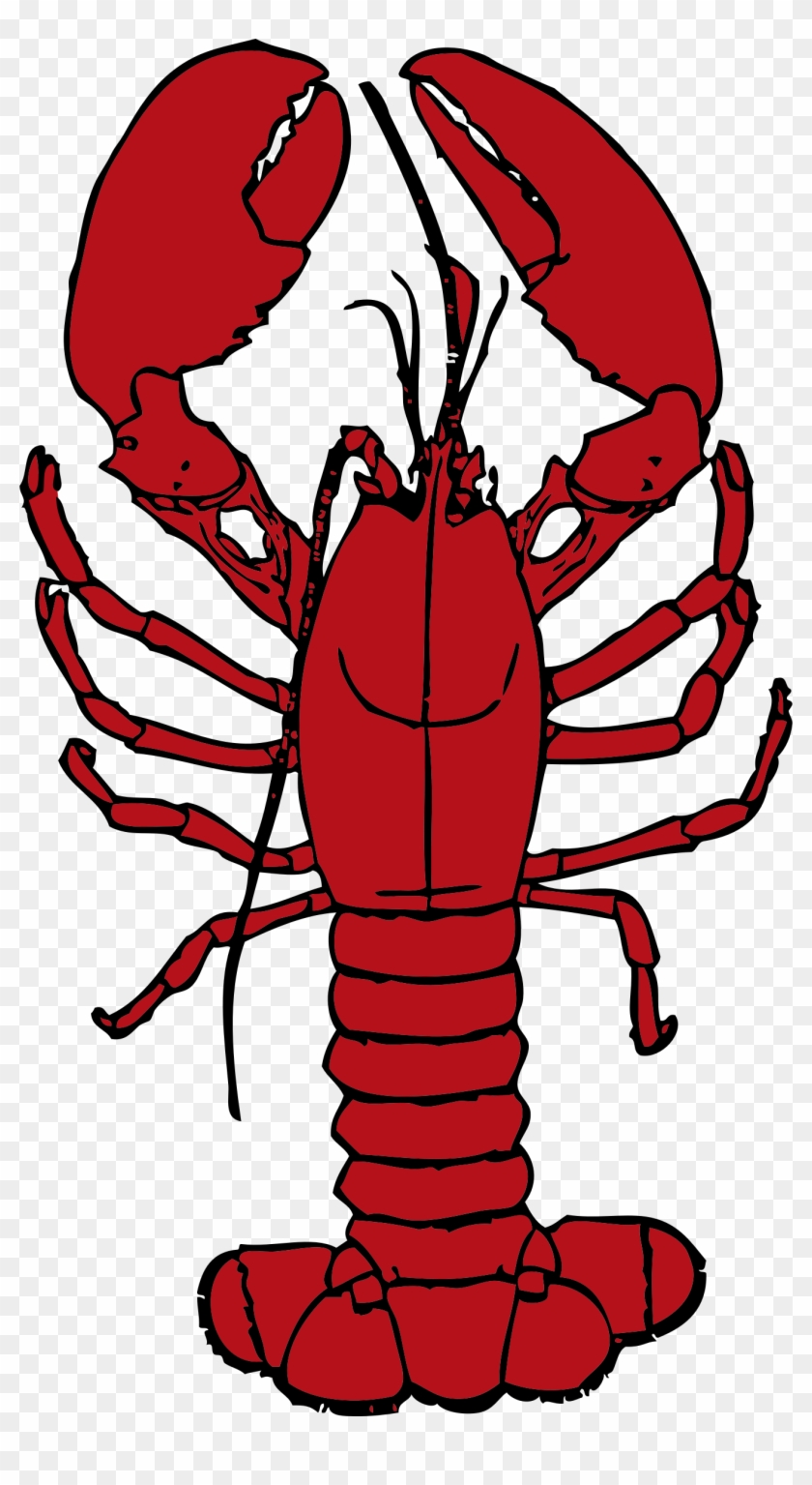 Red Lobster Clip Art - Red Lobster Clip Art #48489