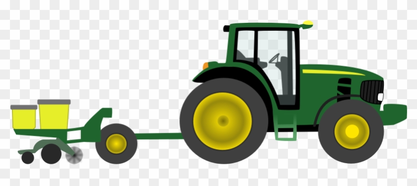 Farm Equipment Clip Art - Farm Tractor Clip Art #48534