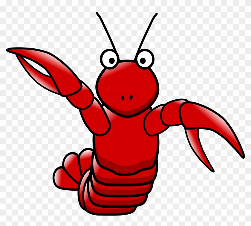 Lobster Clipart - Cartoon Lobster Transparent #48575