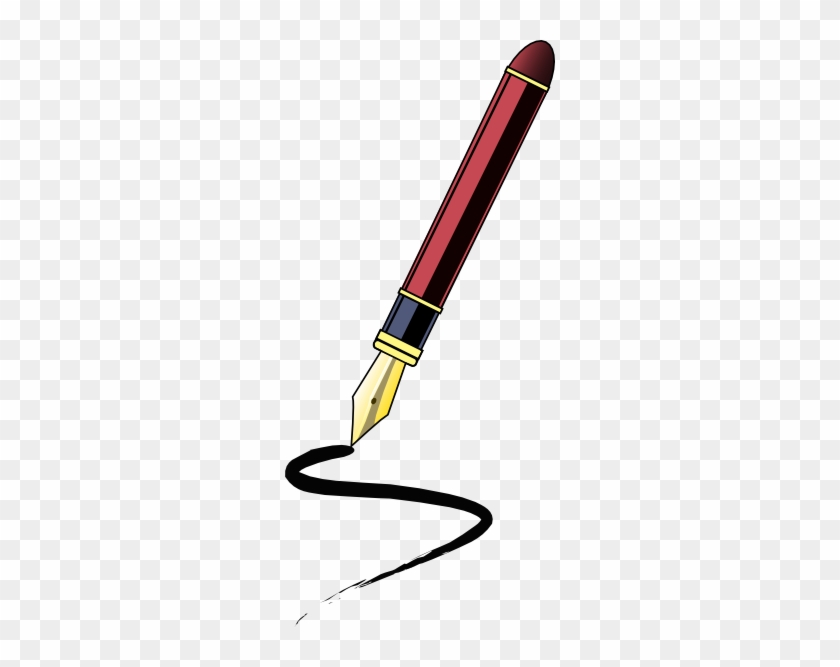 Ink Pen Clip Art - Ink Pen Clipart #48765