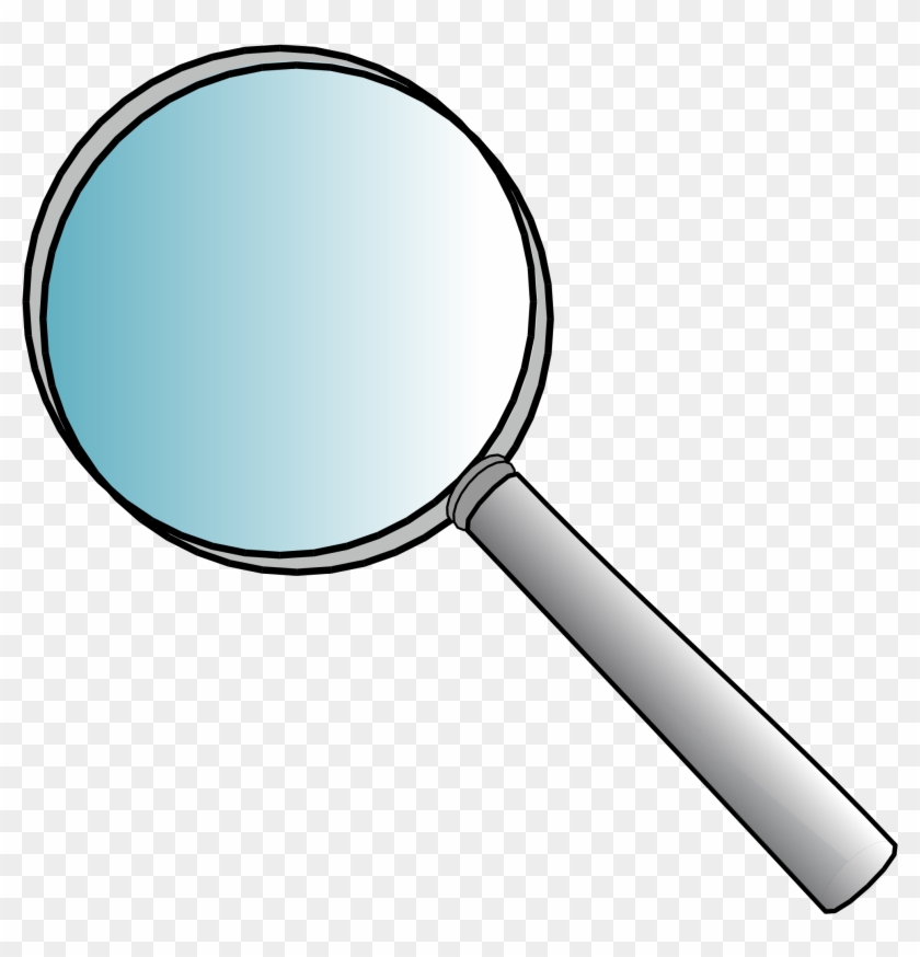 Clipart Shining Ideas Clipart Magnifying Glass File - Cartoon Magnifying Glass #48784