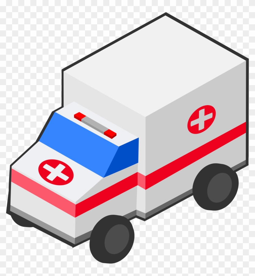 Isometric Ambulance - Isometric Ambulance #48827