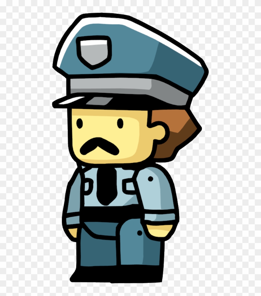 Policeman Male - Scribblenauts Cop #48859