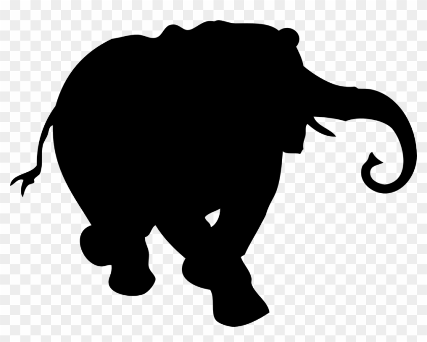Elephant Clipart, Suggestions For Elephant - Animal Silhouettes Clip Art #48877