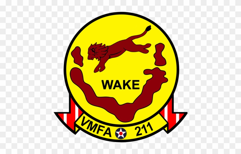 Usmc Vmfa-211 Wake Island Avengers Sticker - Come And Take It Flag #48894