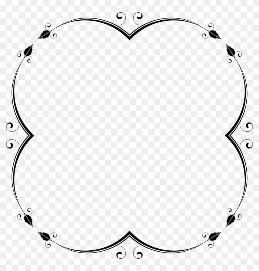 Free Clipart Of A Frame Design Element - Portable Network Graphics #48959