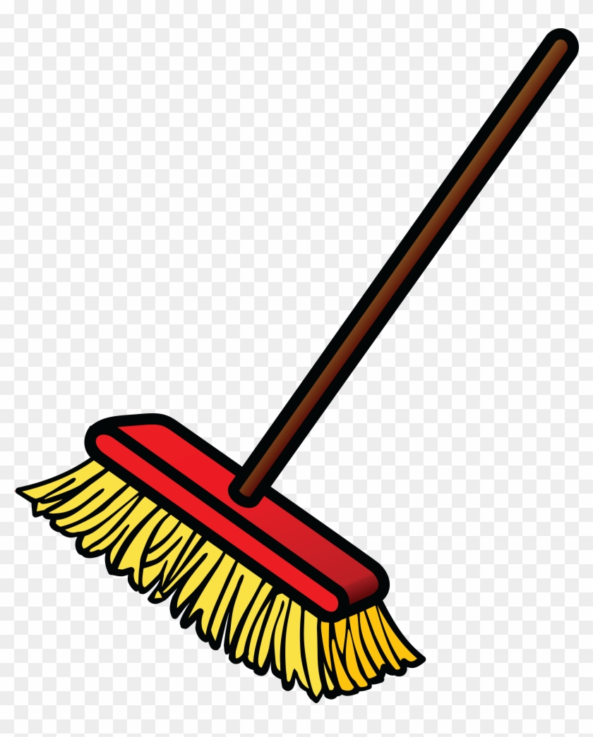 Free Clipart Of A Shop Broom - Broom Clipart Png #48968