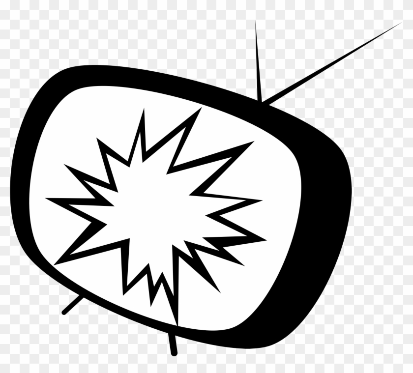 Big Image - Tv Cartoon Black And White #48969