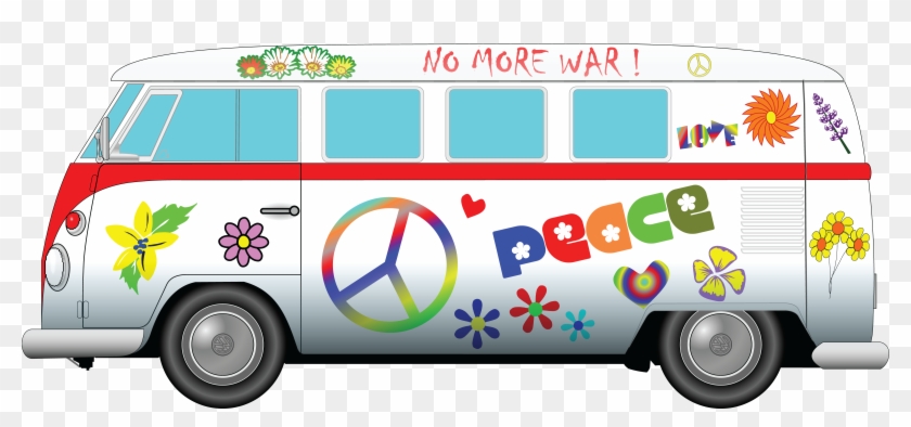 Free Clipart Of A Volkswagen Bus - Vw Clipart #48996