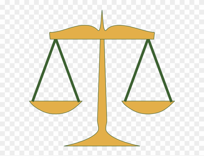 Scales Of Justice Clipart #49030